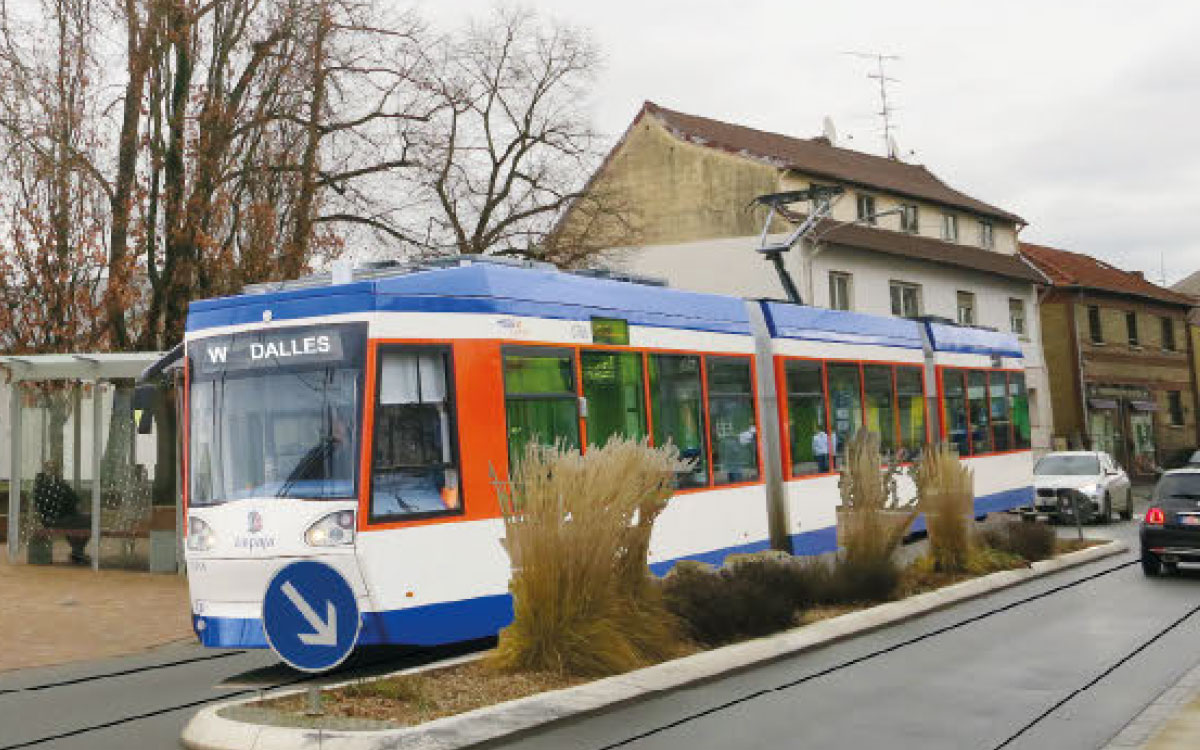 Straßenbahn nach Weiterstadt